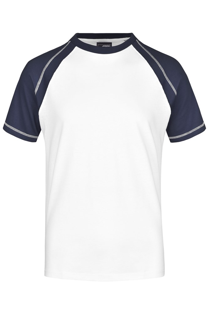 White/navy (ca. Pantone white
296C)