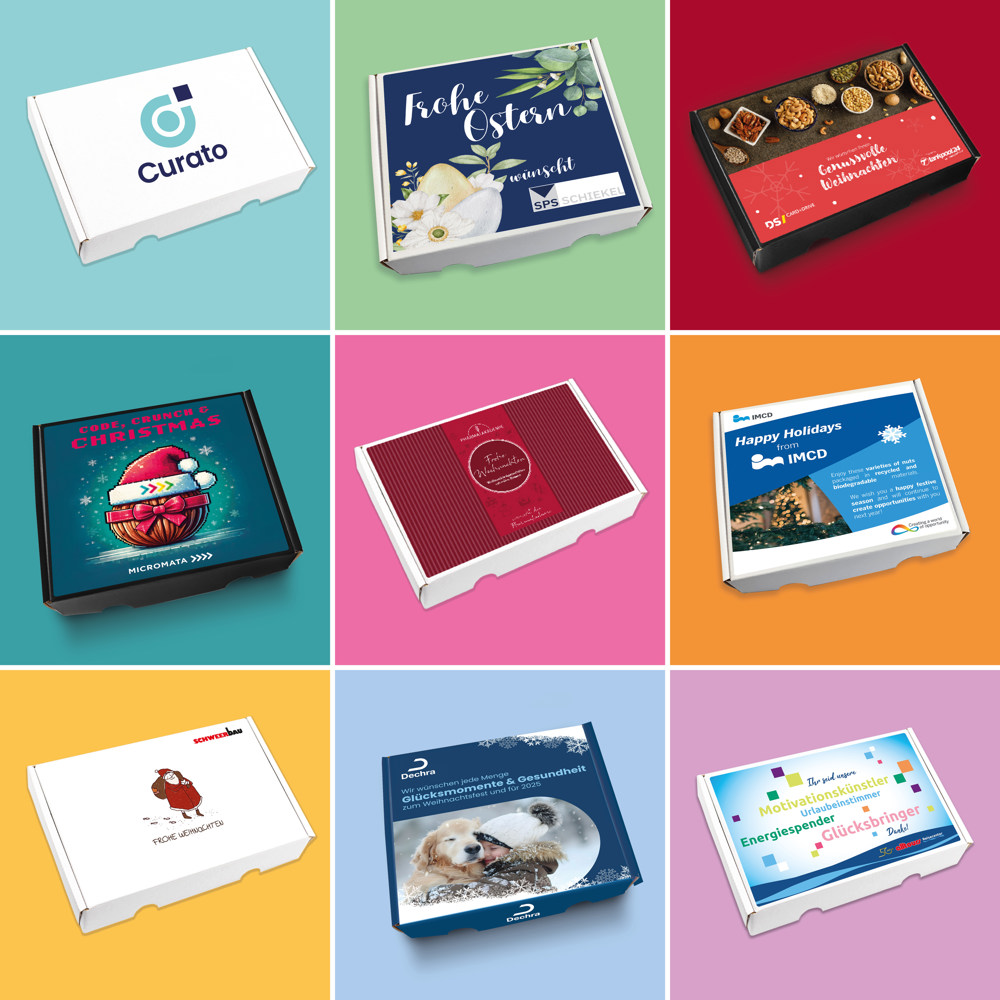 Geschenkkarton mit 1 Premium Snack - Oster-Edition