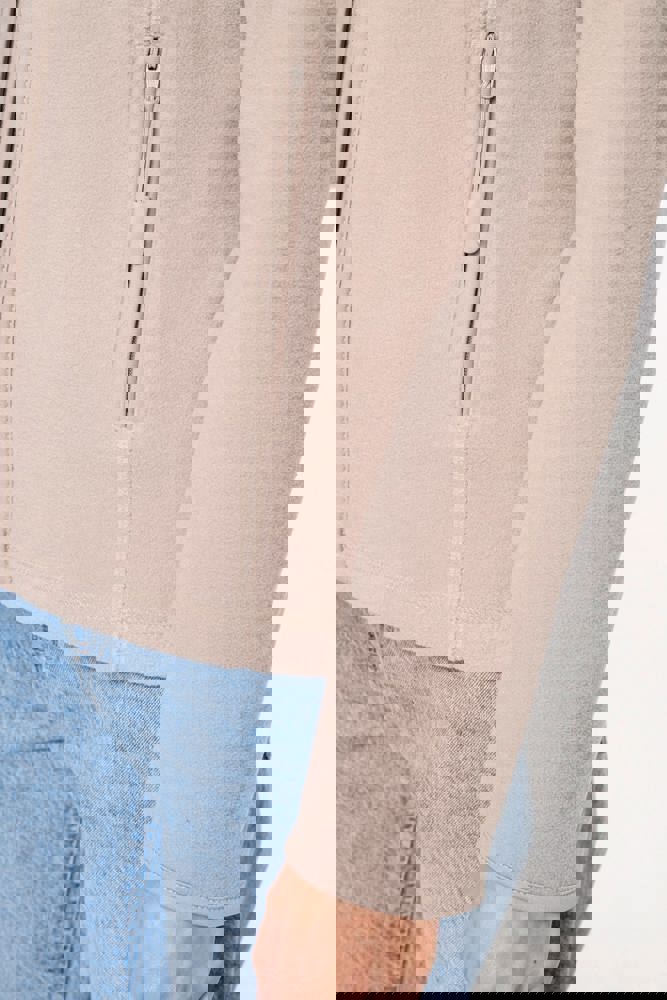 K907 - Mikrofleece-Jacke mit Reißverschluss für Damen