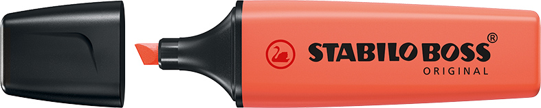 STABILO BOSS ORIGINAL Pastel Leuchtmarkierer - korallrot