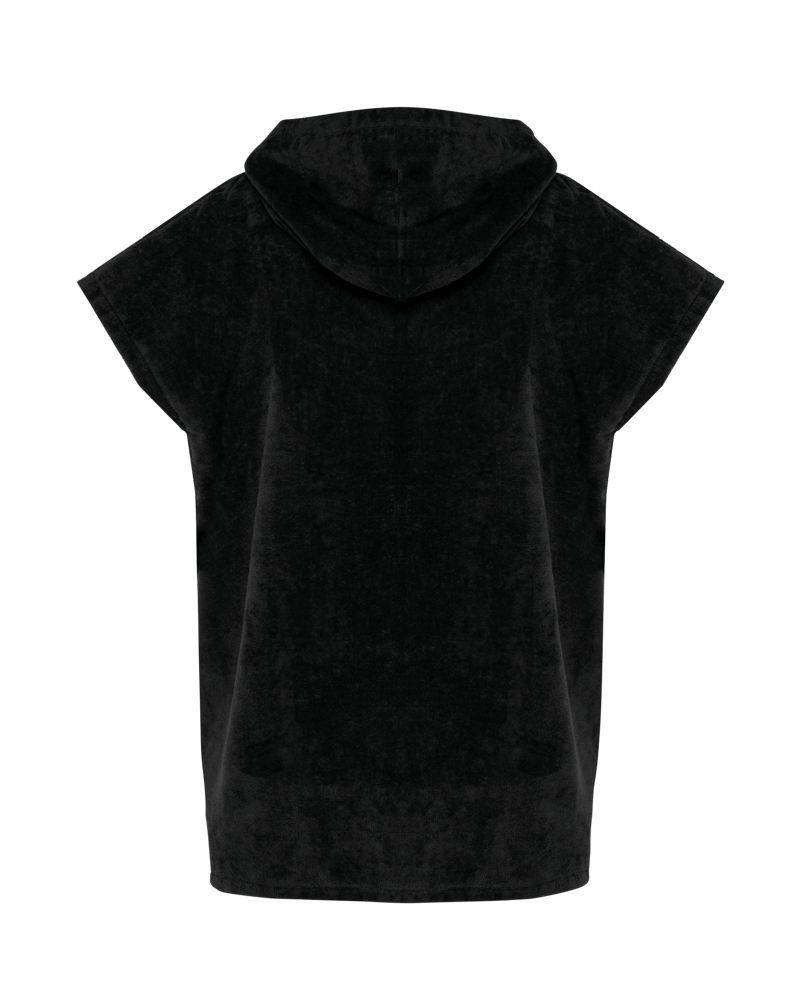 PA582X - Kinder-Frottee-Poncho mit Kapuze