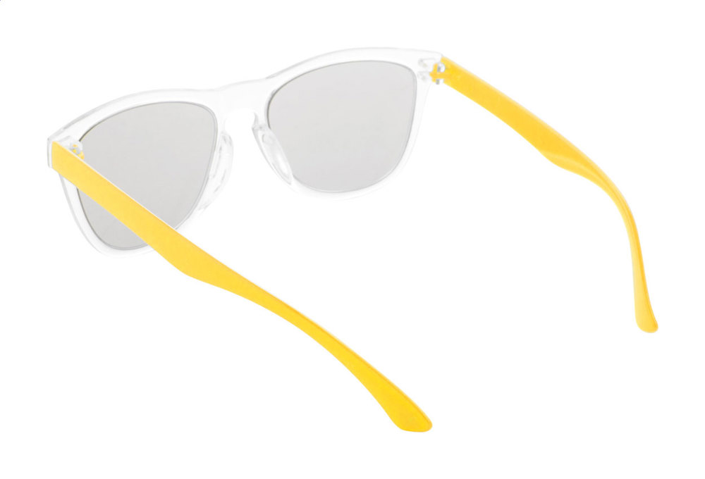 CreaSun - Sonnenbrille - weiß/gelb