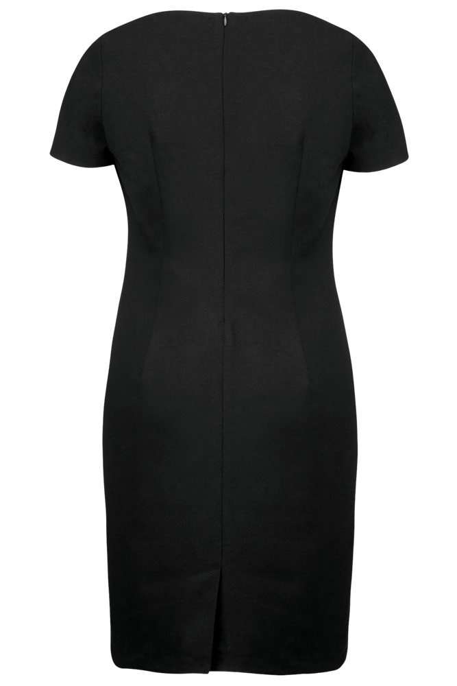 K500 - Kleid mit kurzen Ärmeln