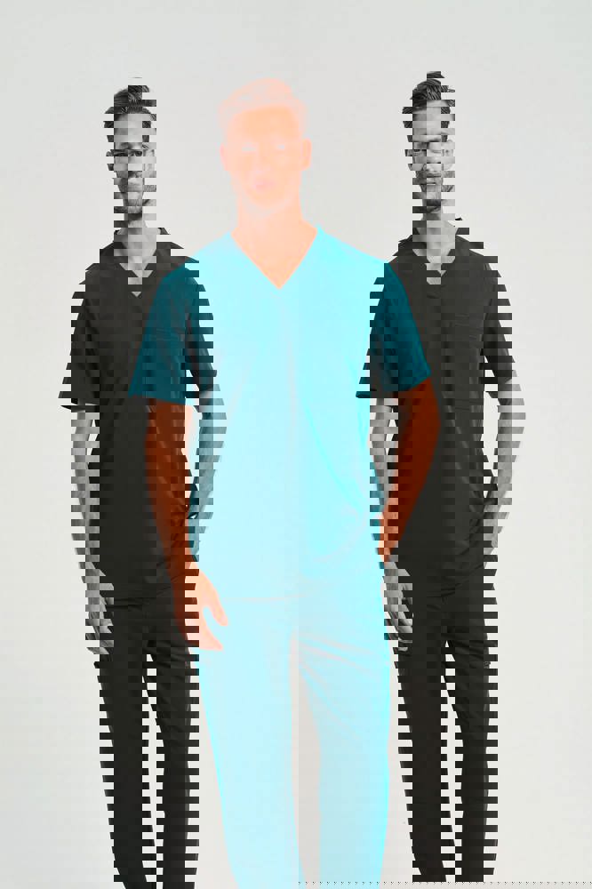 NN200X - Stretch-Tunika für Herren mit kurzen Ärmeln