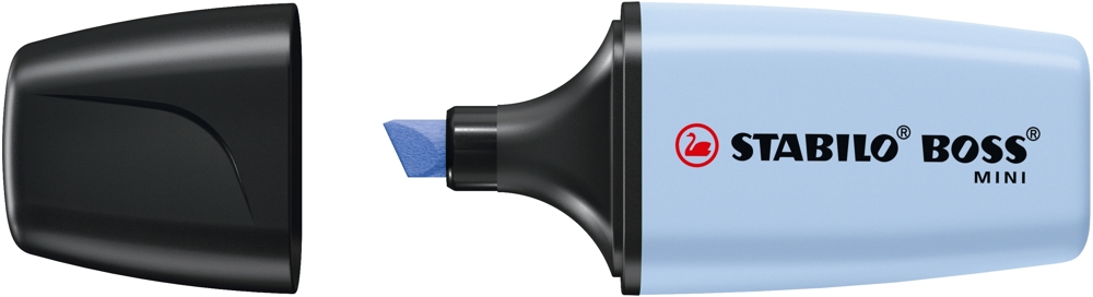 STABILO BOSS MINI Pastel Leuchtmarkierer - wolkenblau