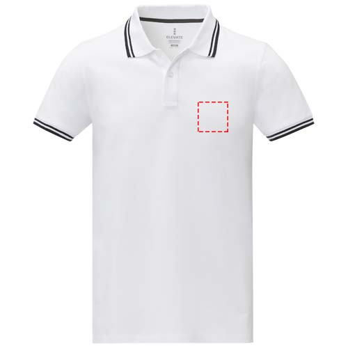 Amarago Polo mit abgesetztem Rand für Herren