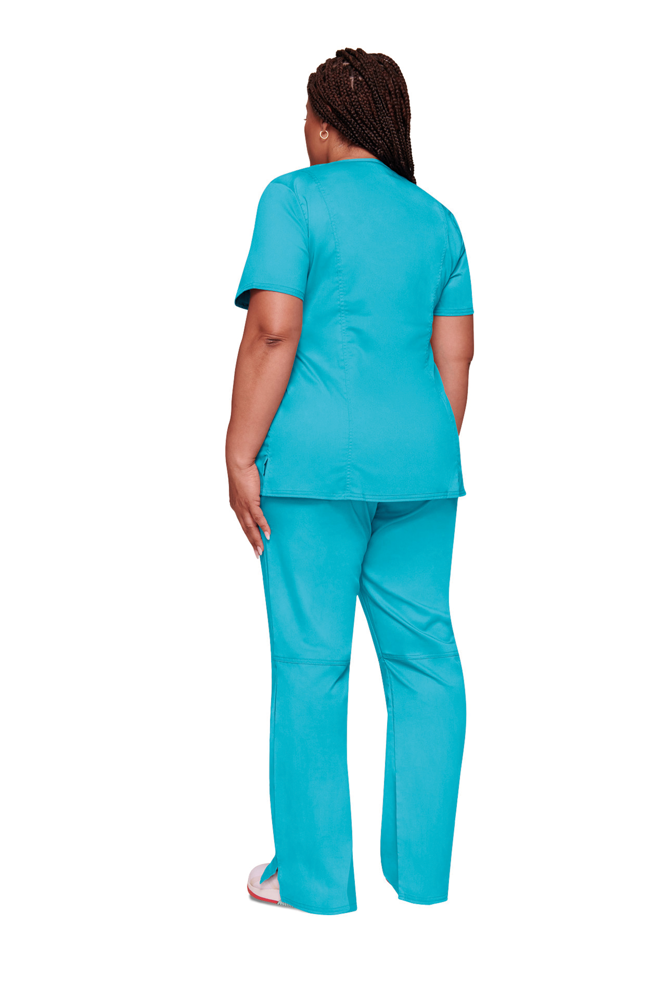 CHWWE610 - Oberteil in Wickeloptik, Damen