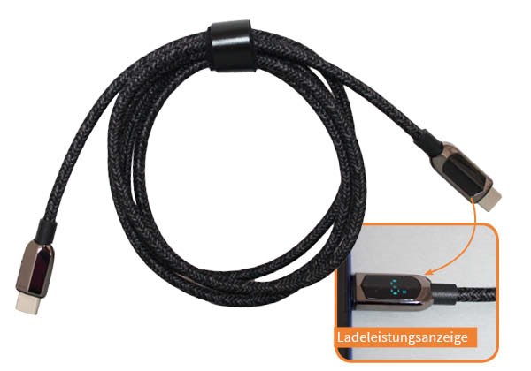 100W USB-C Highspeed Lade- und Datenkabel