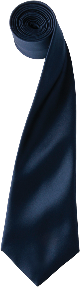 PR750 - colours' Satin Tie - navy