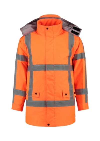Arbeitsjacke unisex RWS Parka fluoreszierendes orange