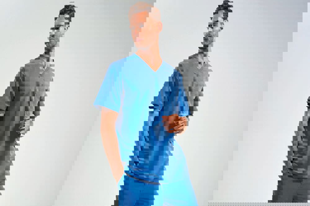 NN200X - Stretch-Tunika für Herren mit kurzen Ärmeln