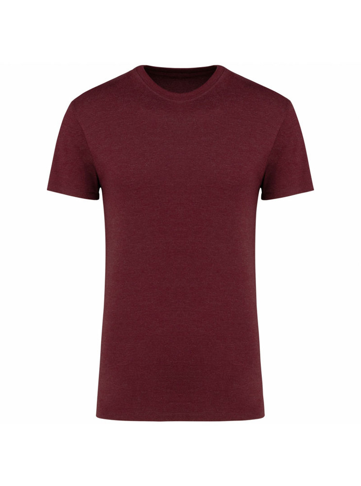 PREMIUM Organic T-Shirt inkl. 1c Druck - Wine Heather