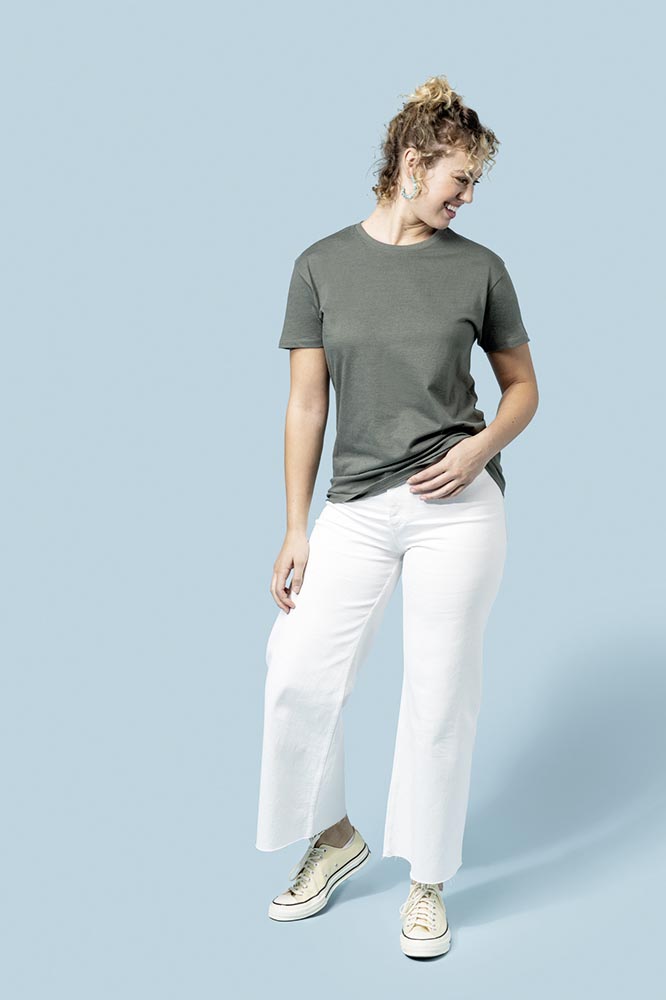 PREMIUM Organic T-Shirt, Ice Mint S inkl. 1c Druck