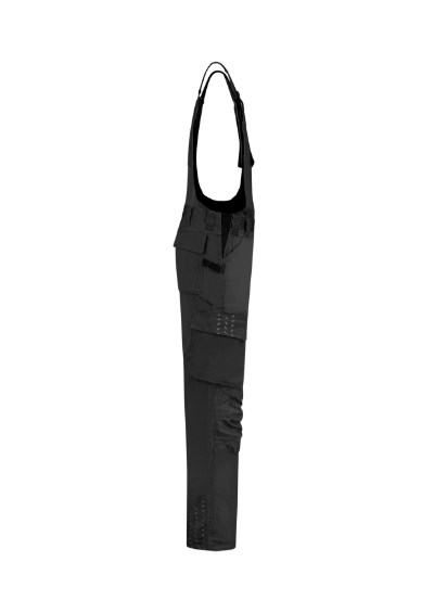 Arbeitslatzhose unisex Bib & Brace Twill Cordura schwarz