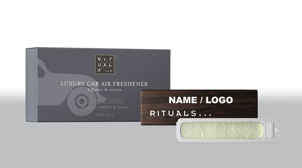 personalisierter Rituals Car Air Freshener Homme Collection