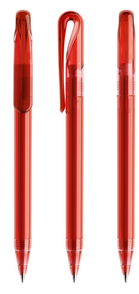 Prodir DS1TTT Transparent - Rot Transparent