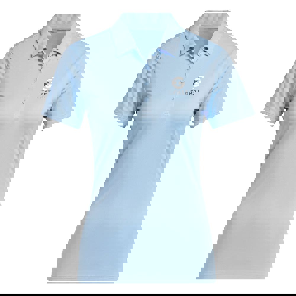 Adidas Polo Damen - Hellblau