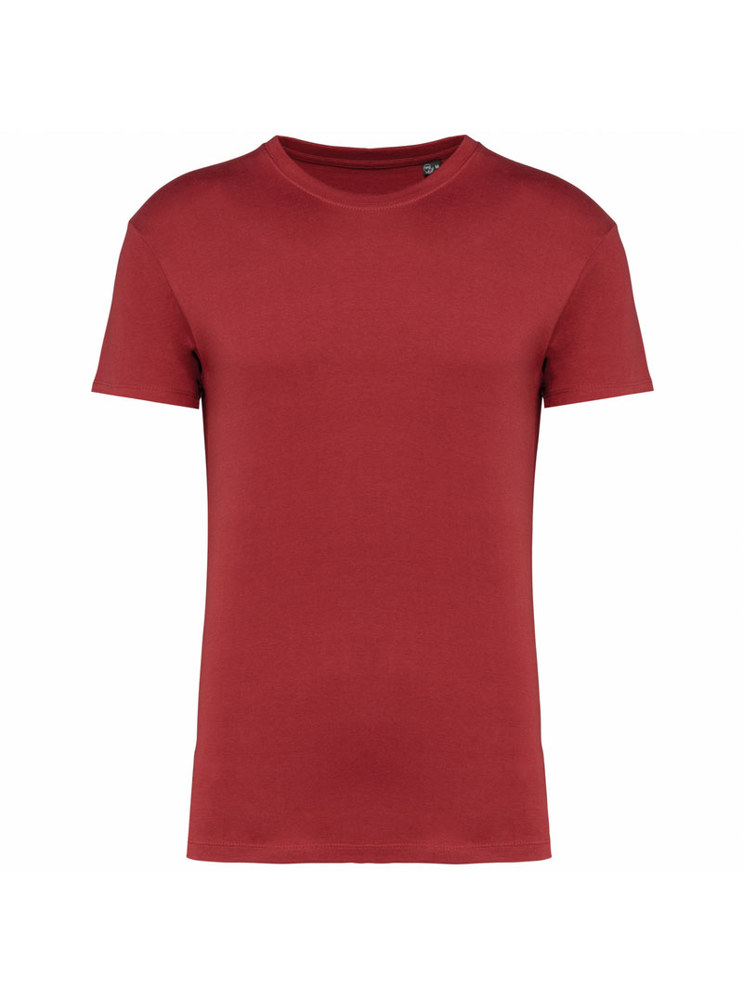 PREMIUM Organic T-Shirt inkl. 1c Druck - Terracotta Red