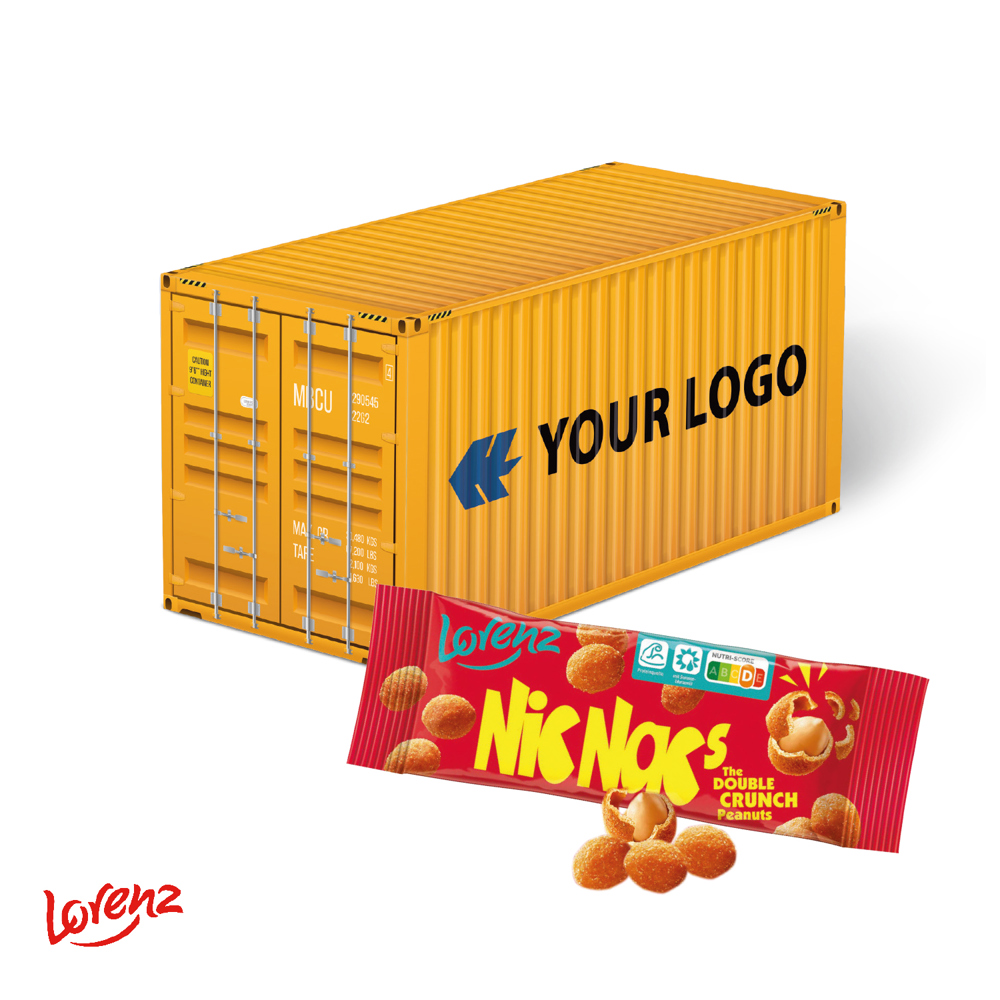 3D Präsent "Container" mit Lorenz Nic Nac's