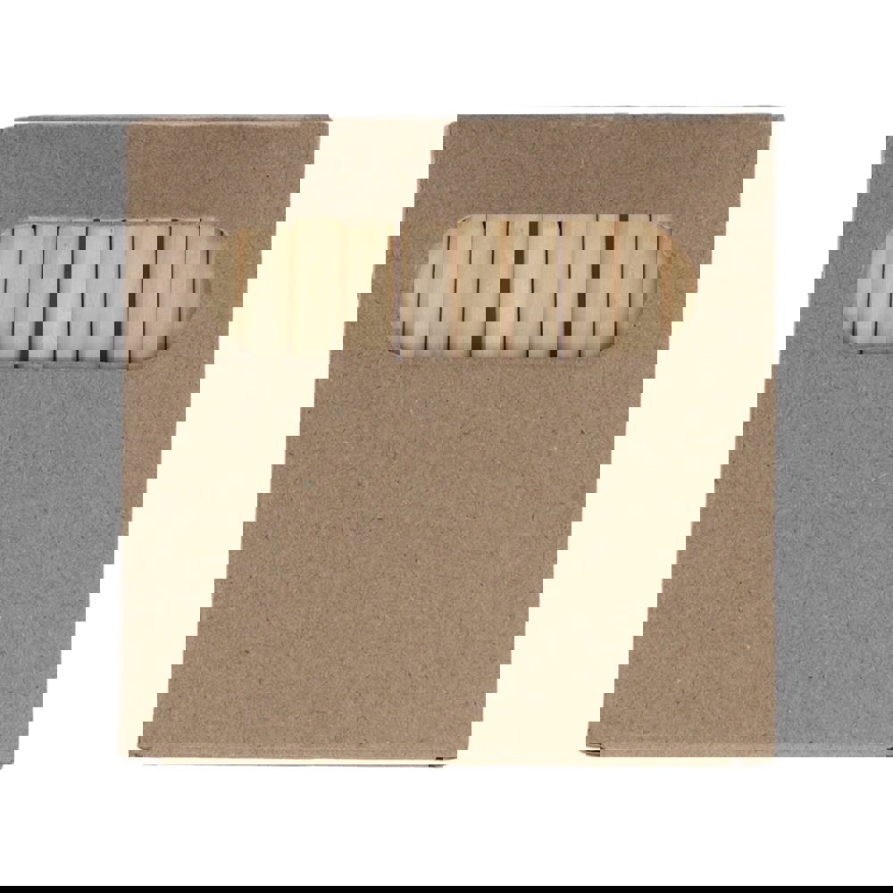 12 Buntstifte in Kraftbox