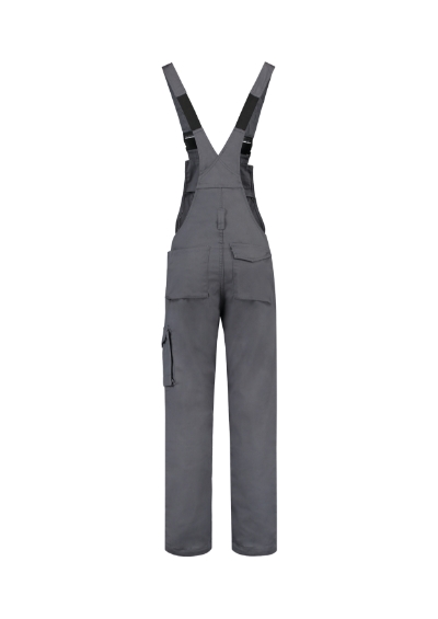 Arbeitslatzhose unisex Dungaree Overall Industrial convoy gray