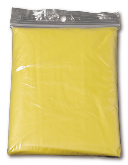 L-merch - Regenponcho Oxford - yellow