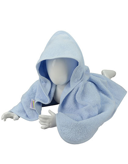 ARTG - Babiezz® Hooded Towel - Light Blue, Light Blue, Light Blue