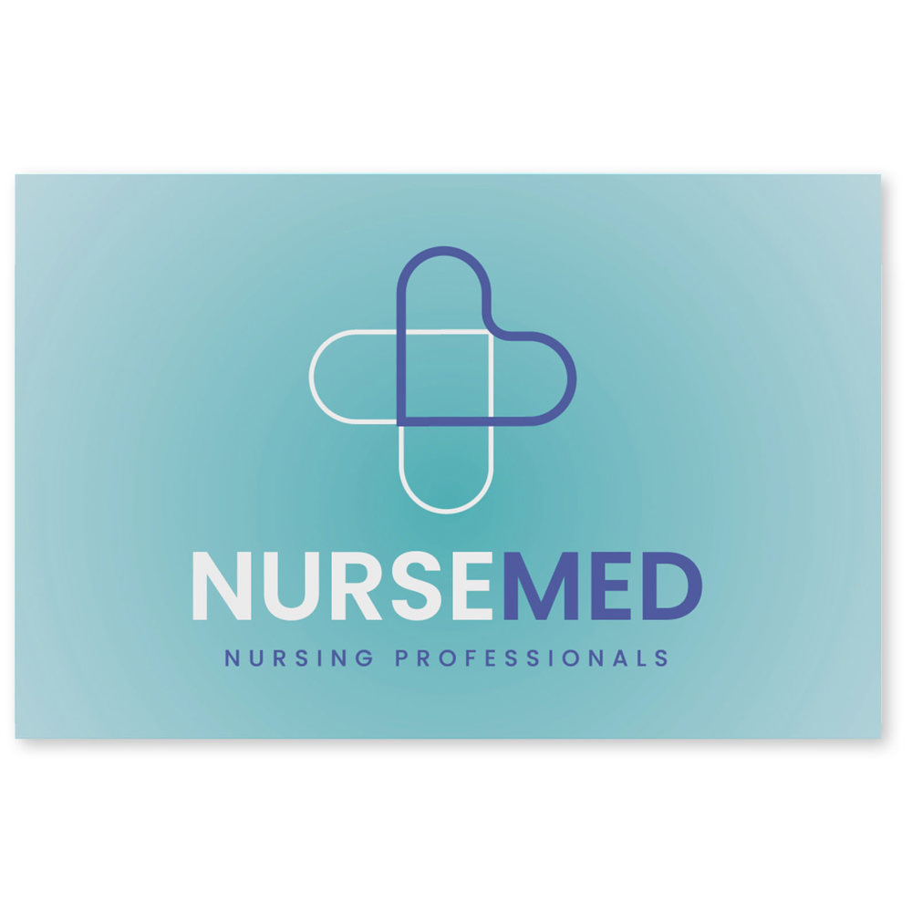 5 Pflaster mit vollfarbig bedrucktem Papierumschlag - weiss