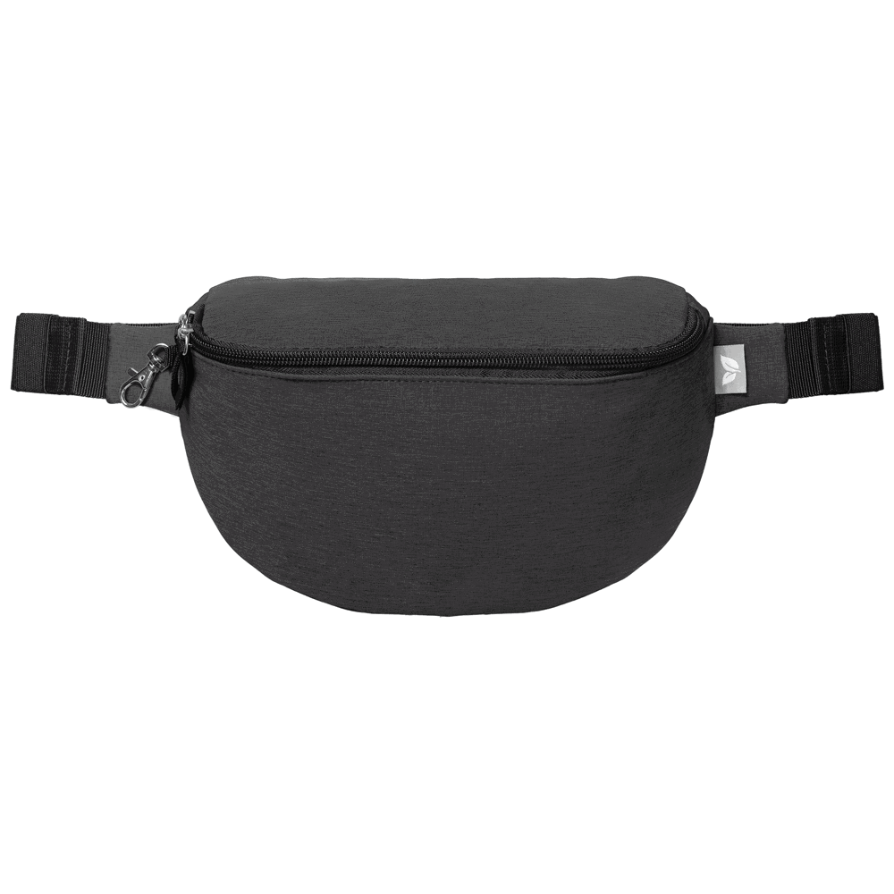 Helsinki Hüfttasche diebstahlsicher mit Haken-Reißverschluss aus rPET - 2 L