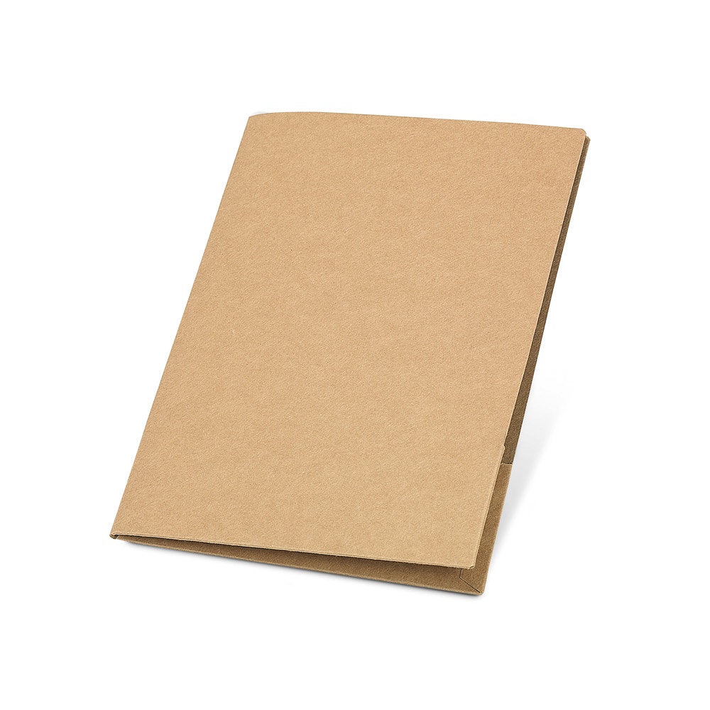 PUZO. Mappe aus 100 % Recyclingpapier A4 (400 g/m²)