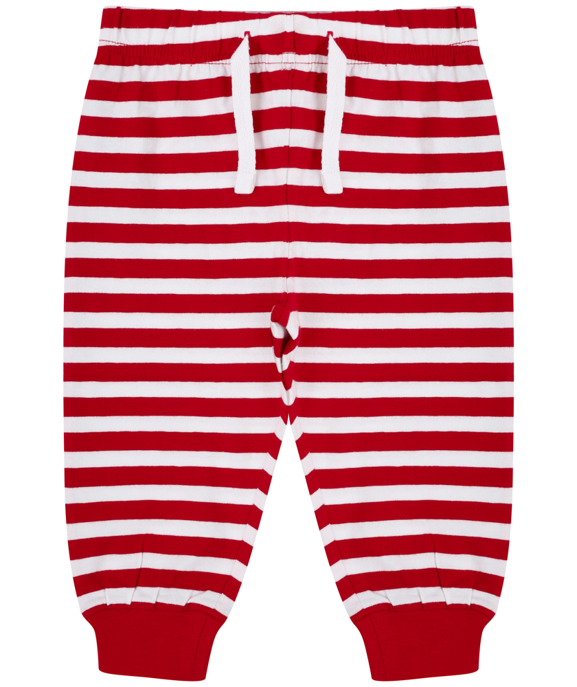 LW085 - Pyjamahose - Red / White
