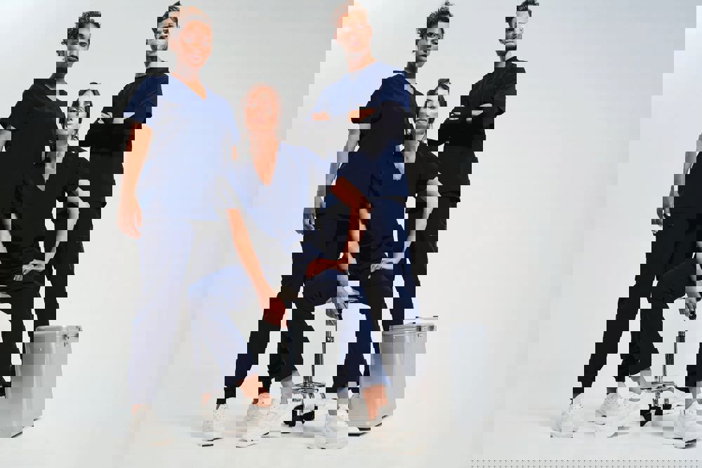 NN310 - Tunika mit Stretchanteil und kurzen Ärmeln, Damen