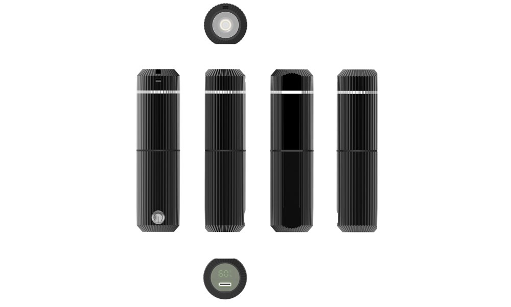 Handwärmer-Powerbank "Style" schwarz