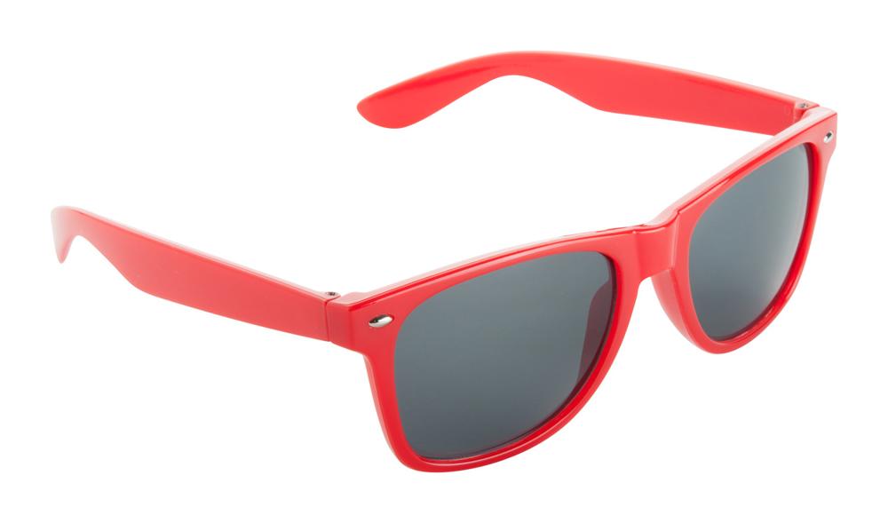 Stylische Sonnenbrille inkl. 1c Druck - rot