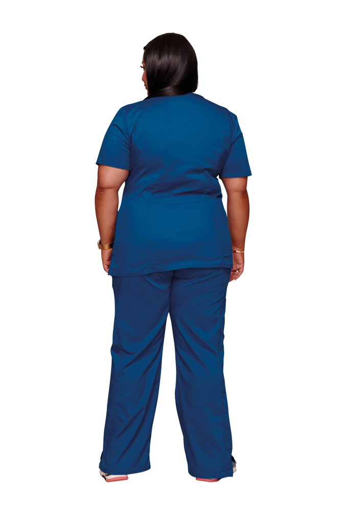 - Oberteil in Wickeloptik, Damen - royal