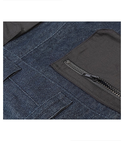 Arbeitsjeans Herren Vertex dunkler Jeansstoff