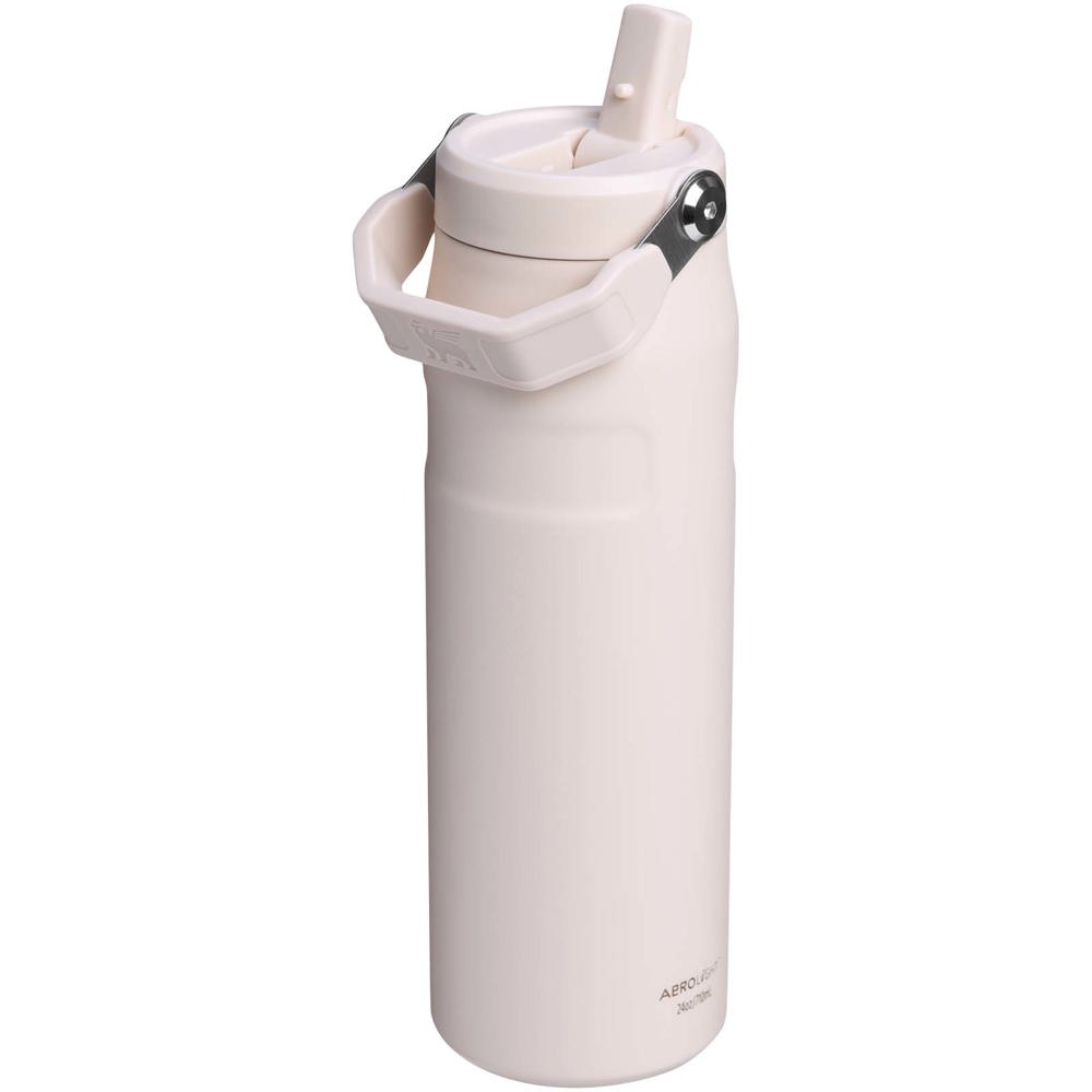 Stanley IceFlow™ 2.0 700 ml Flasche mit Flip-Trinkhalm - Hellrosa