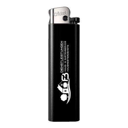 Cricket-Feuerzeug Eco - schwarz