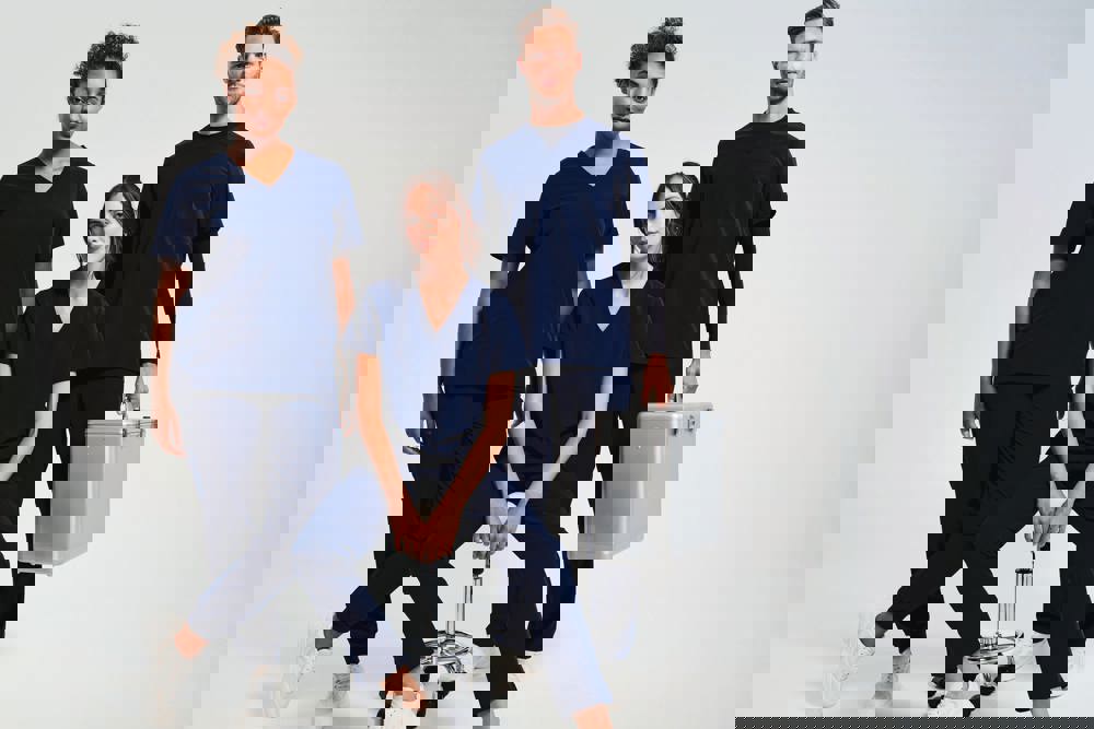 NN310 - Tunika mit Stretchanteil und kurzen Ärmeln, Damen