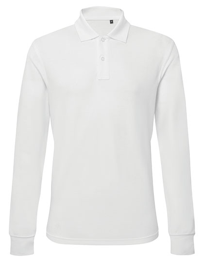 Asquith & Fox - Men´s Classic Fit Long Sleeved Polo - white