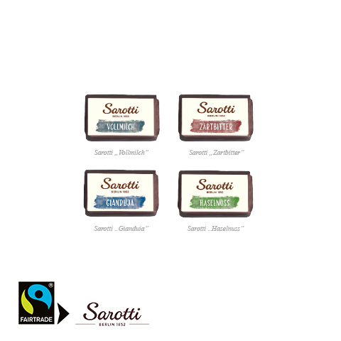 3D Adventskalender "LKW" mit Sarotti Fairtrade®