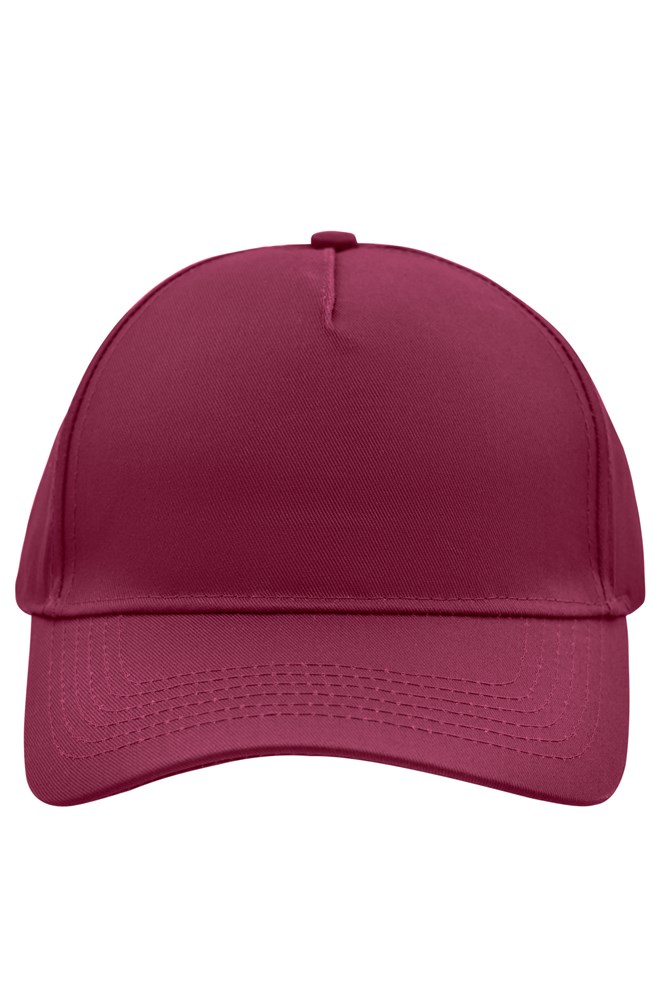 5 Panel Cap - Burgundy (ca. Pantone 209C)
