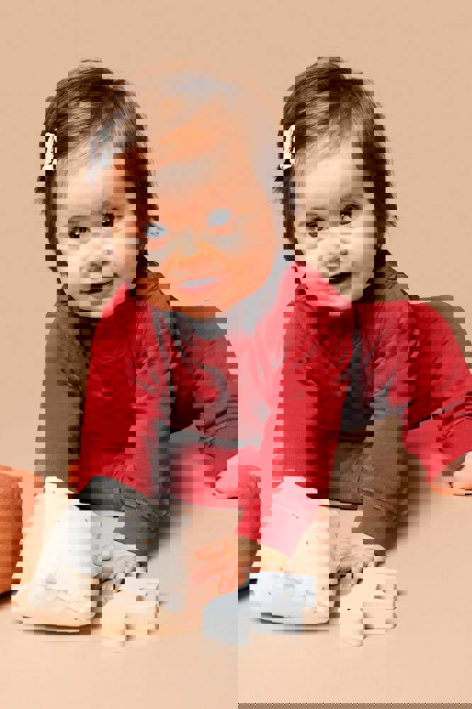 K836 - Umweltfreundliche Molton-Hose für Babys