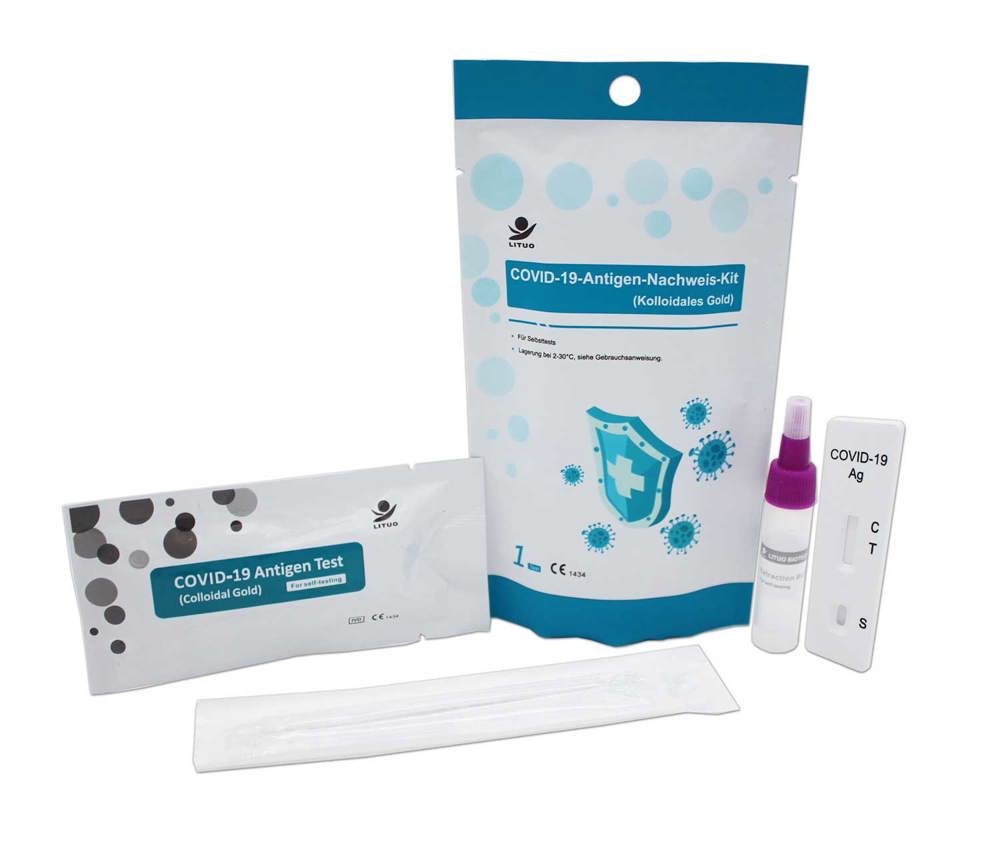 1er Pack SARS-CoV-2 - Antigen-Rapid-Schnelltest BfARM gelistet CE Test