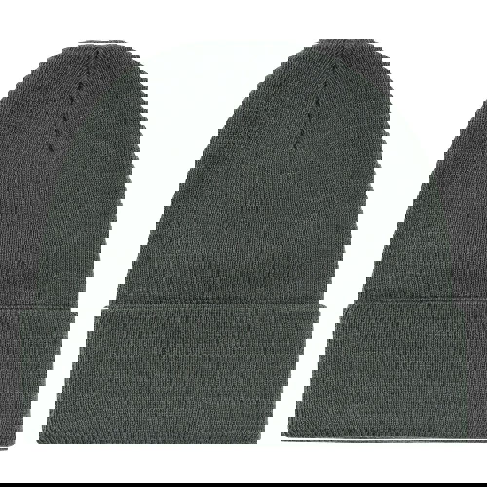 100% rPET Strickmütze - Dunkelgrau (PMS Cool Grey 11c) / Dunkelgrau