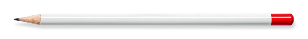 STAEDTLER Bleistift rund, mit Tauchkappe - weiss