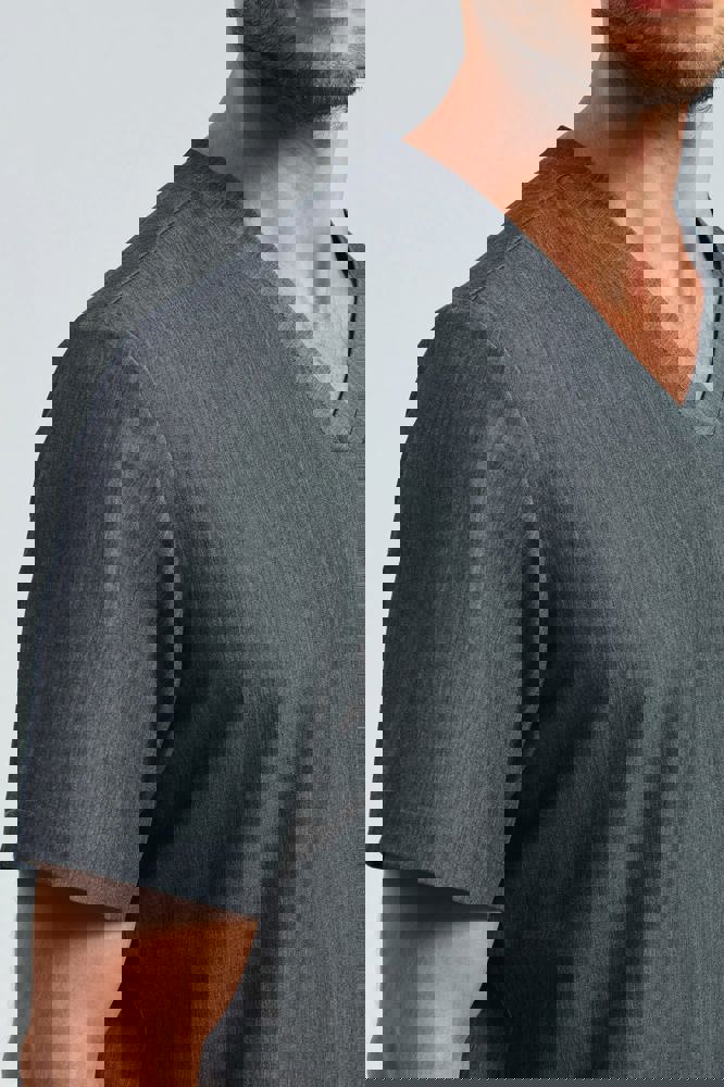 NN200X - Stretch-Tunika für Herren mit kurzen Ärmeln