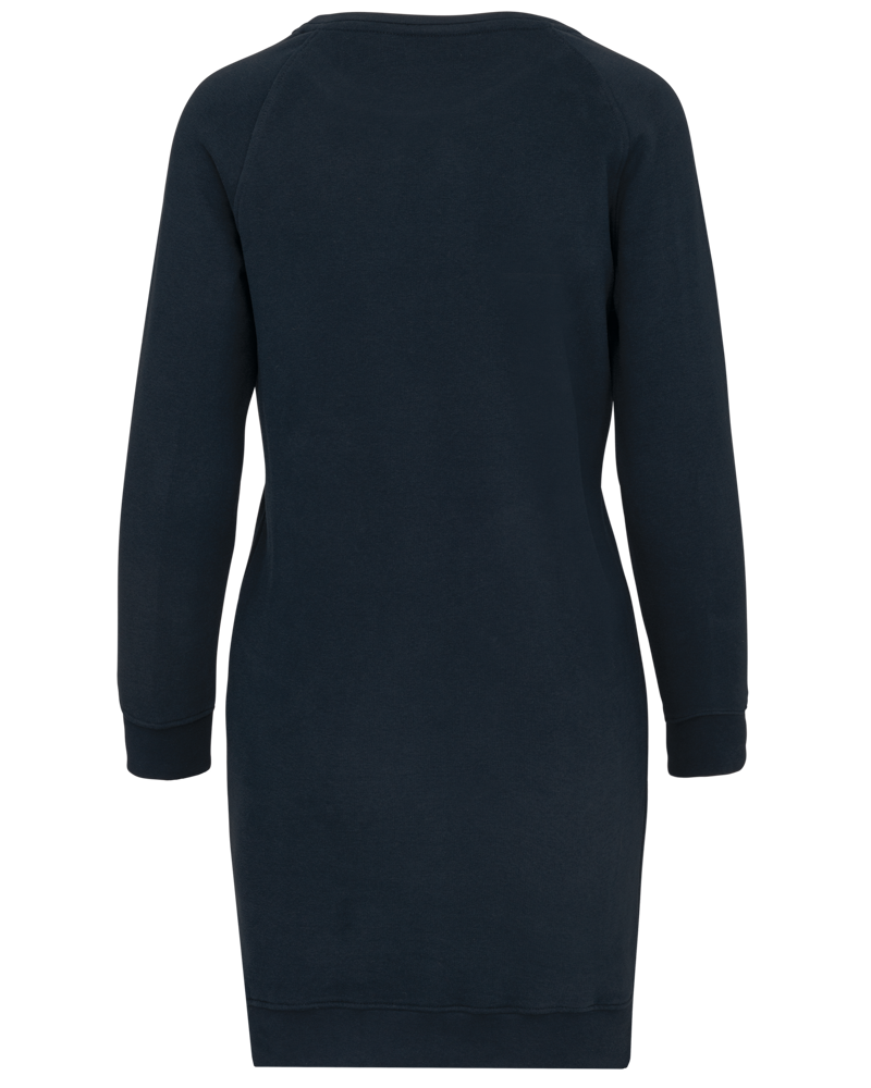 K493 - Bio-Loungekleid aus Fleece