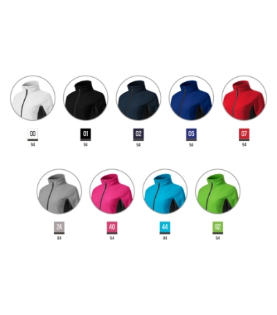 Fleece Damen Frosty hellgrau