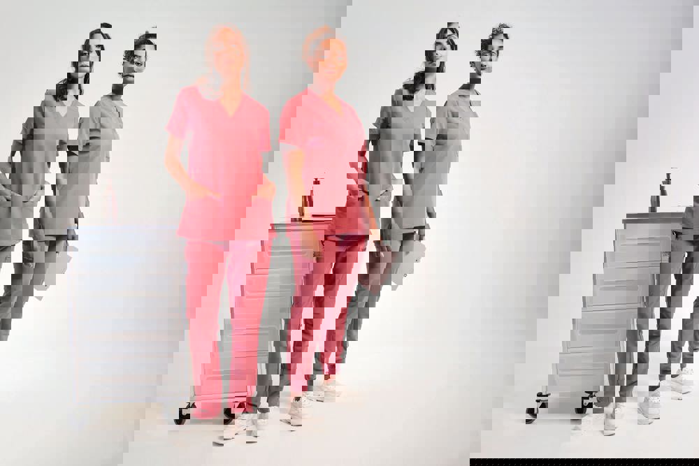 NN310 - Tunika mit Stretchanteil und kurzen Ärmeln, Damen